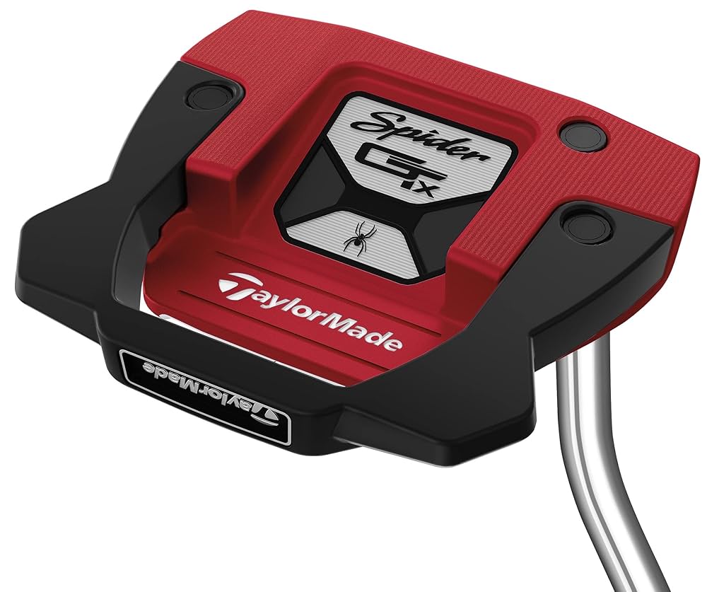Amazon | TaylorMade スパイダーGTXパター 34インチ (レッド